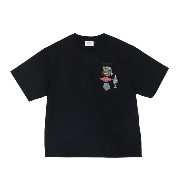 FACILITY Harry Potter Collection - Sweet Nostalgic Boxy Tee - Jet Black