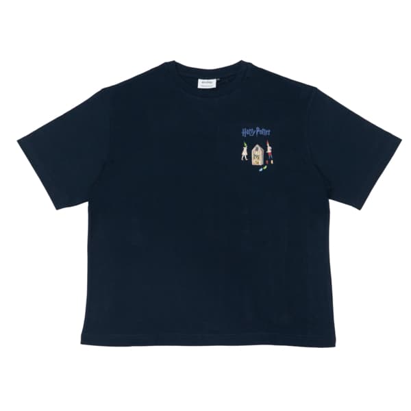FACILITY Harry Potter Collection - Great Hall Feast Museum Boxy Tee - Sky Captain Blue