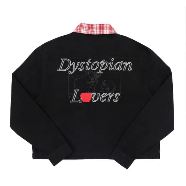 FACILITY STRXNDEDBOY - Forbidden Bite Jacket - Black lifestyle