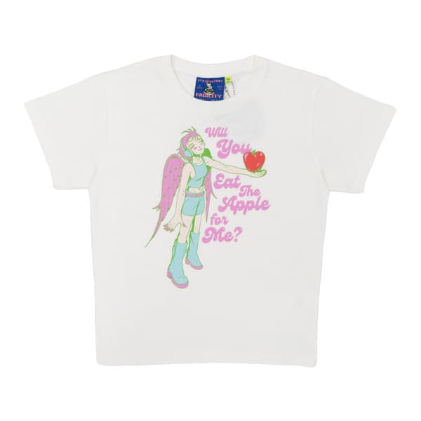 FACILITY STRXNDEDBOY - Forbidden Bite Baby Tee - White 1