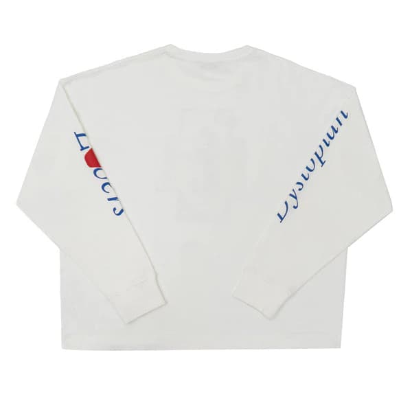 FACILITY STRXNDEDBOY - Temptation Boxy Long Sleeve - White lifestyle