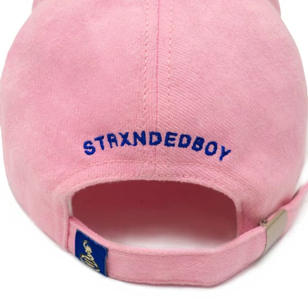 FACILITY STRXNDEDBOY - Dystopian Lovers Cap In Pink Twill thumbnail 2