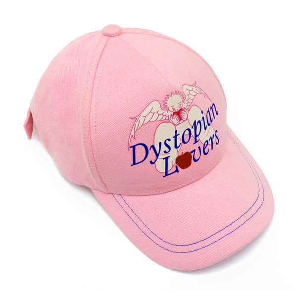 FACILITY STRXNDEDBOY - Dystopian Lovers Cap In Pink Twill